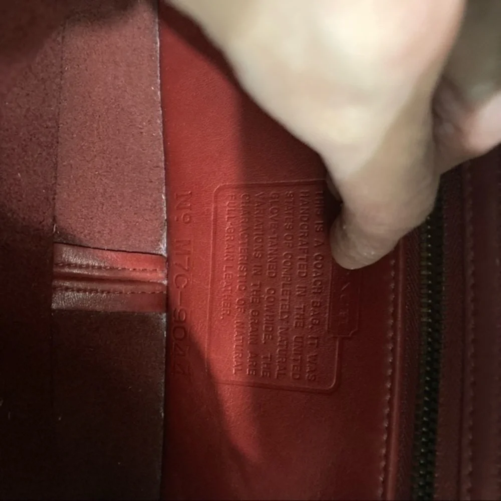 Coach rare red geometric convertible clutch bag 9044 unicorn beautiful